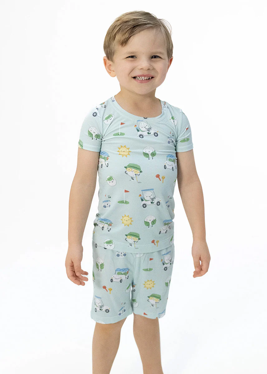 2-Piece Pajama Shorts Set - Golf Pros - Image 2