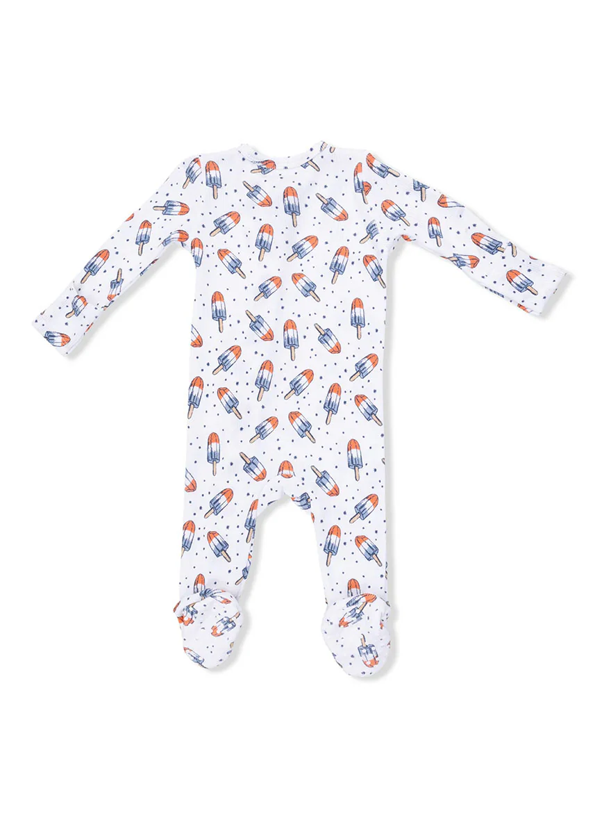 2-Way Zipper Footie - Astropop - Image 2