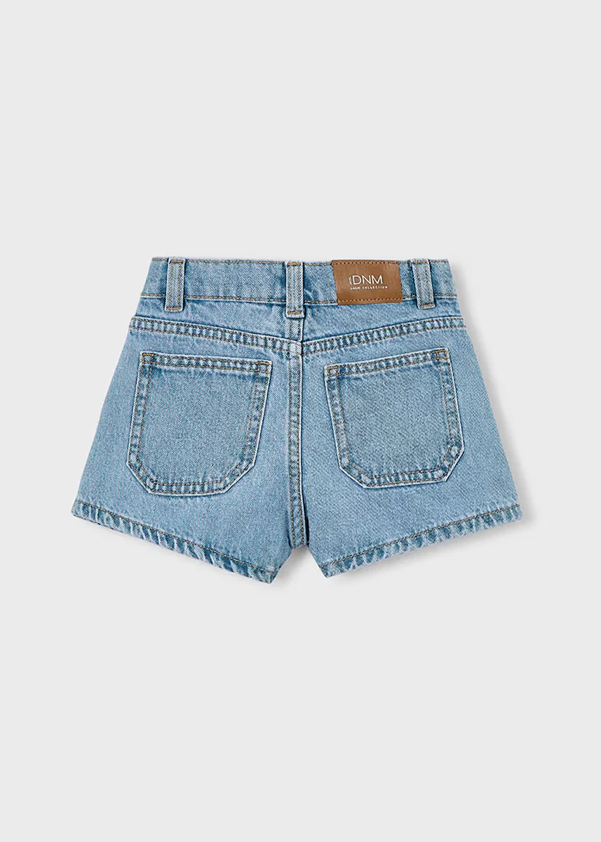 Abigail Denim Shorts - Light - Image 3