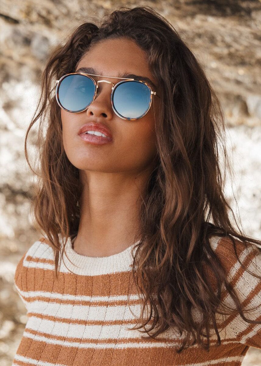 All Aboard Sunnies - Matte Tortoise / Green - Image 3