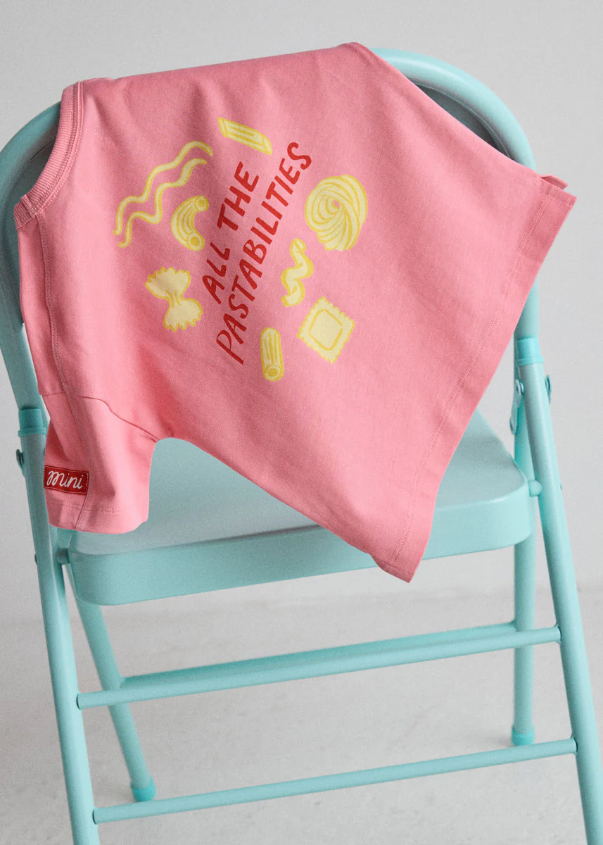 All The Pastabilities Oversized Tee - Image 4