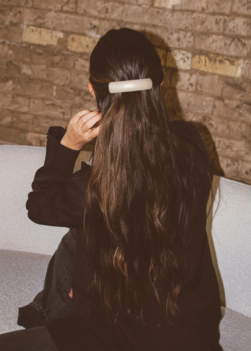 Bar Barrette - Cream - Image 3