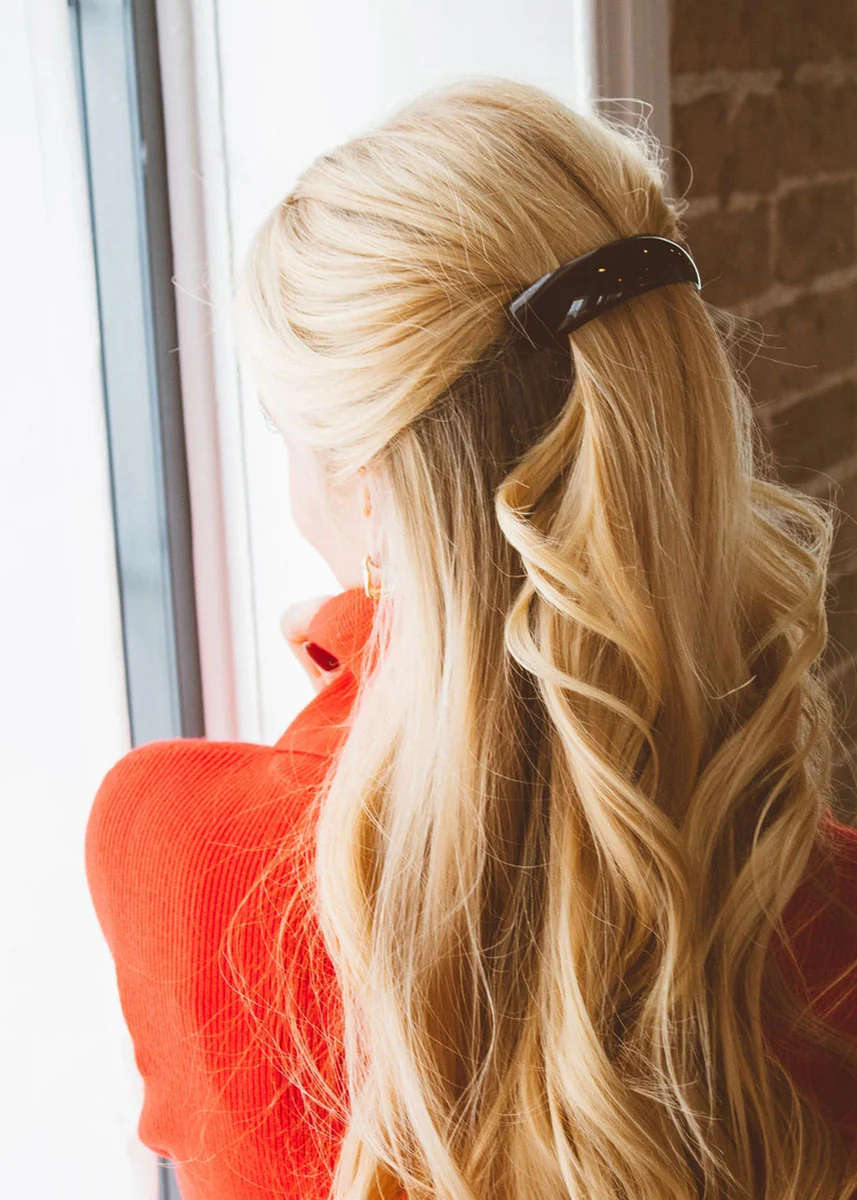 Bar Barrette - Dark Brown - Image 2