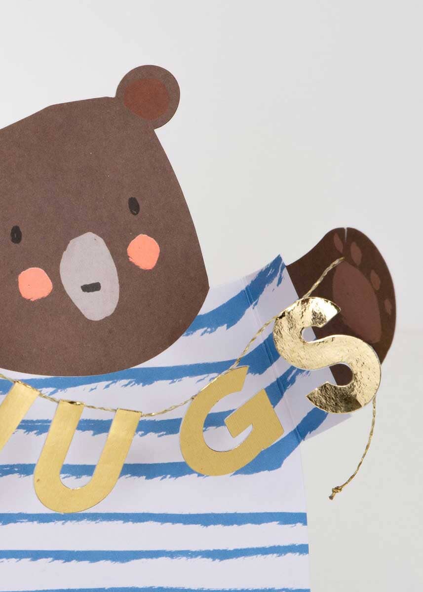 Bear Hug Get Well Soon Card - Image 2