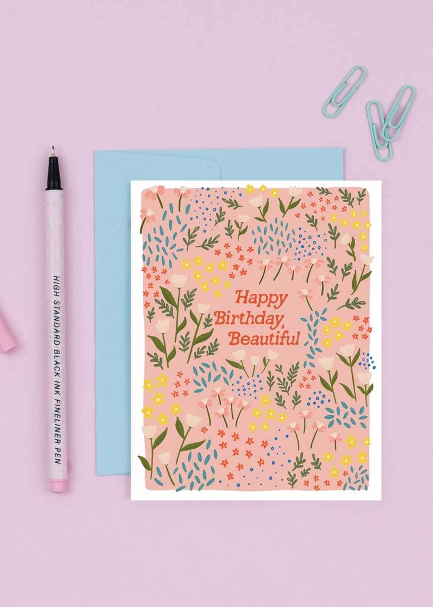 Beautiful Meadow Birthday Card - Image 2