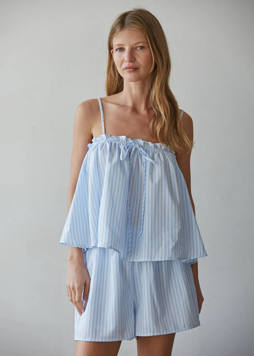 Bellise Top - Light Blue - Image 3