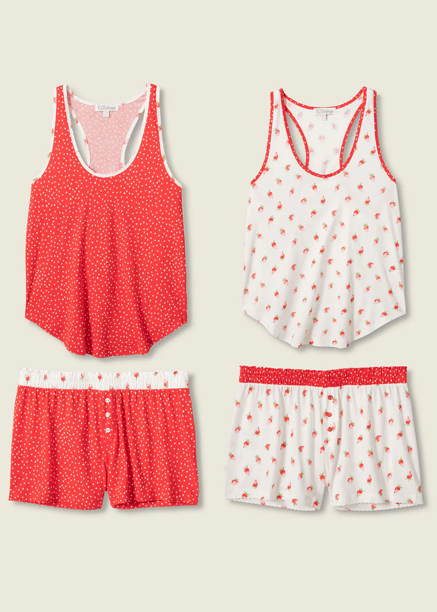 Berry Mix & Match Tank - White Ruby - Image 4