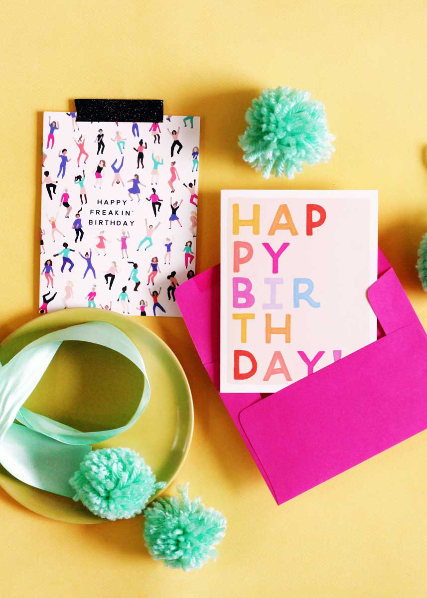 Birthday Block Letters Card - Image 3