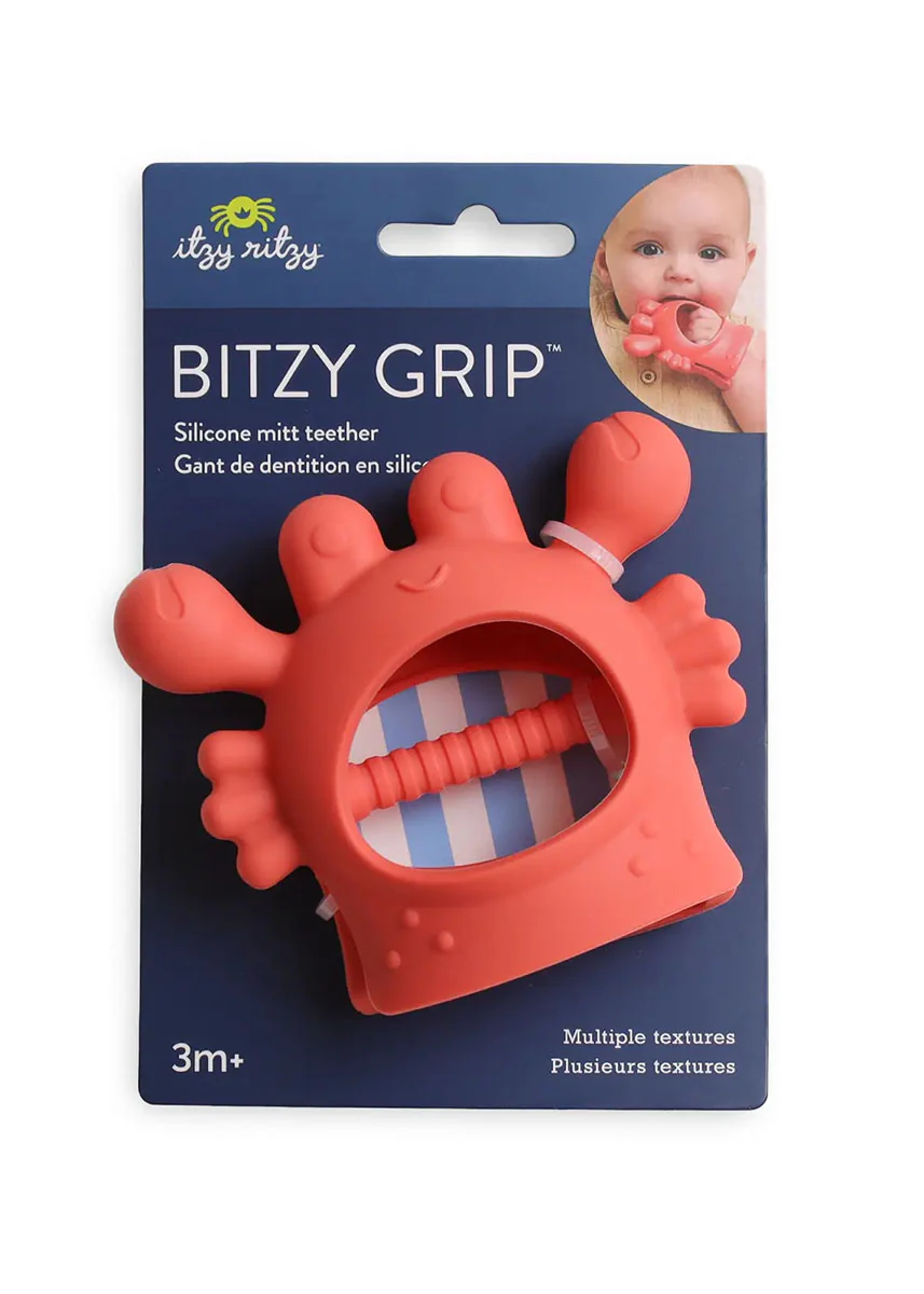 Bitzy Grip Teether - Crab - Image 3