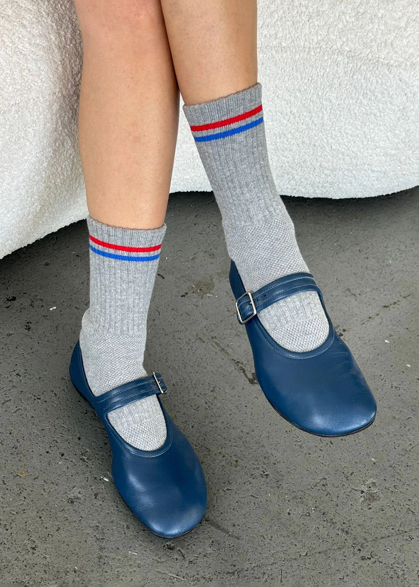 Boyfriend Socks - True Grey - Image 2