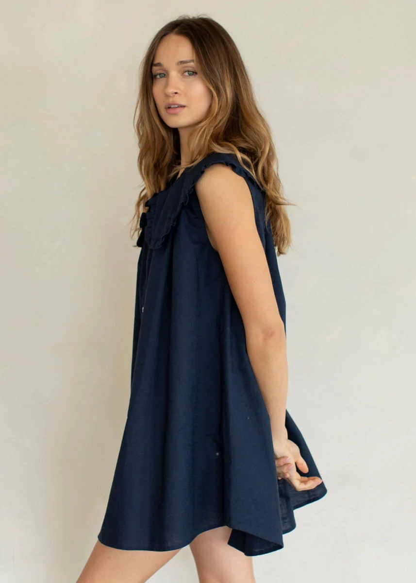 Brenna Mini Dress - Midnight - Image 2