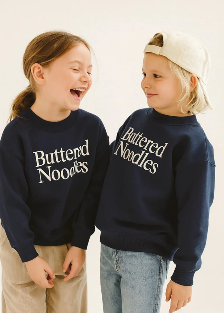 Buttered Noodles Kids Pullover - Image 2