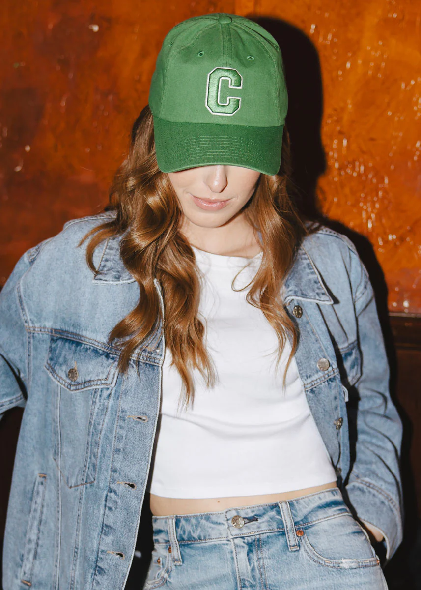 C Is For Chicago Dad Hat - Greenwich Green - Image 2