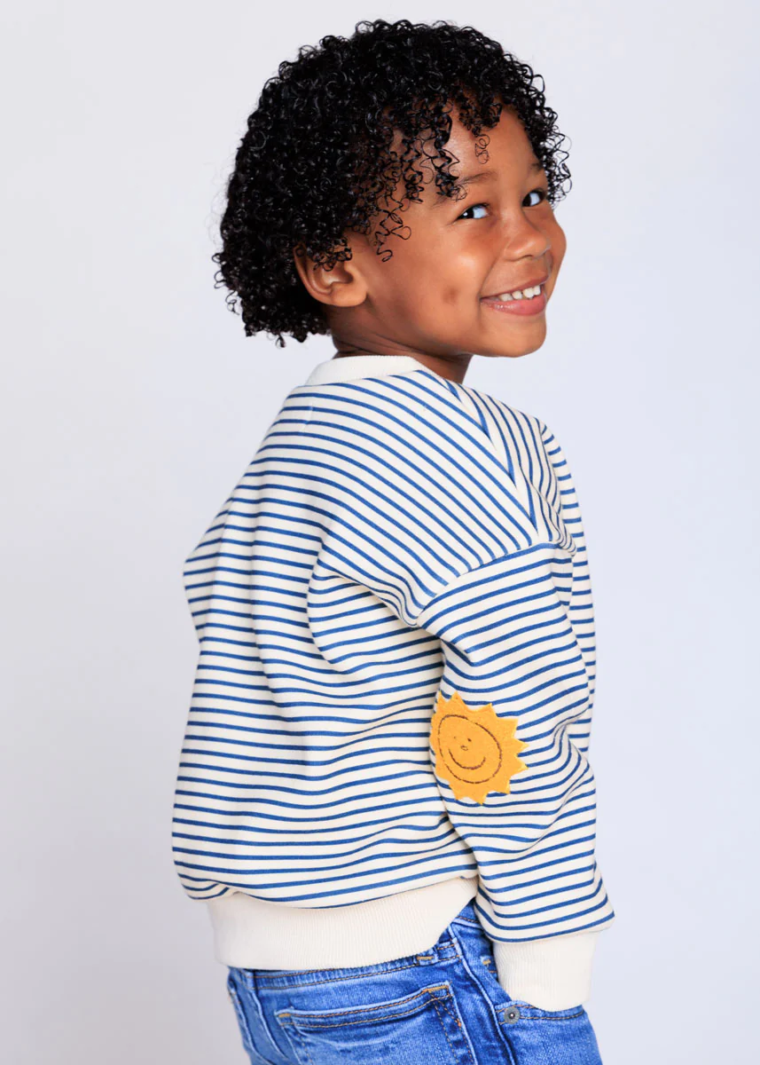 California Striped Patch Sweatshirt - Image 3