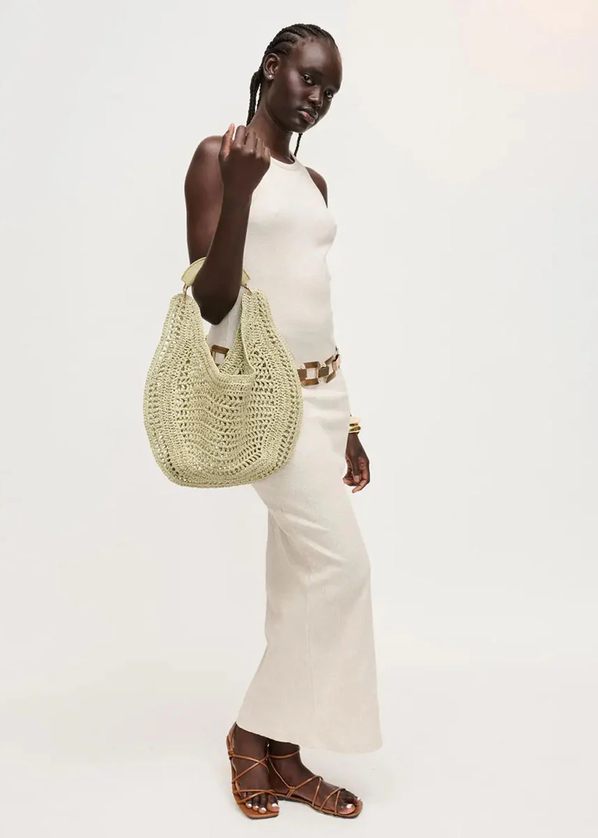 Camden Hobo Bag - Sage - Image 6
