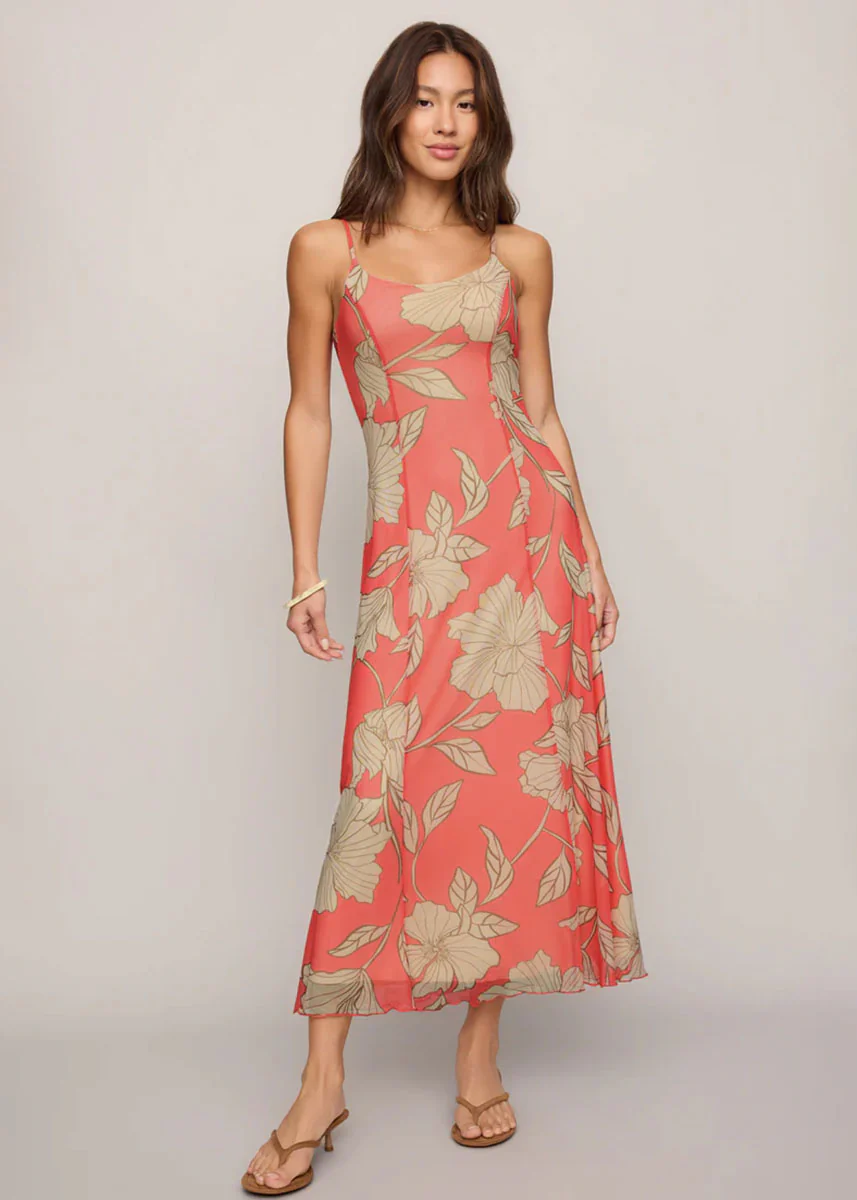 Charisma Bloom Midi Dress - Gelato - Image 4