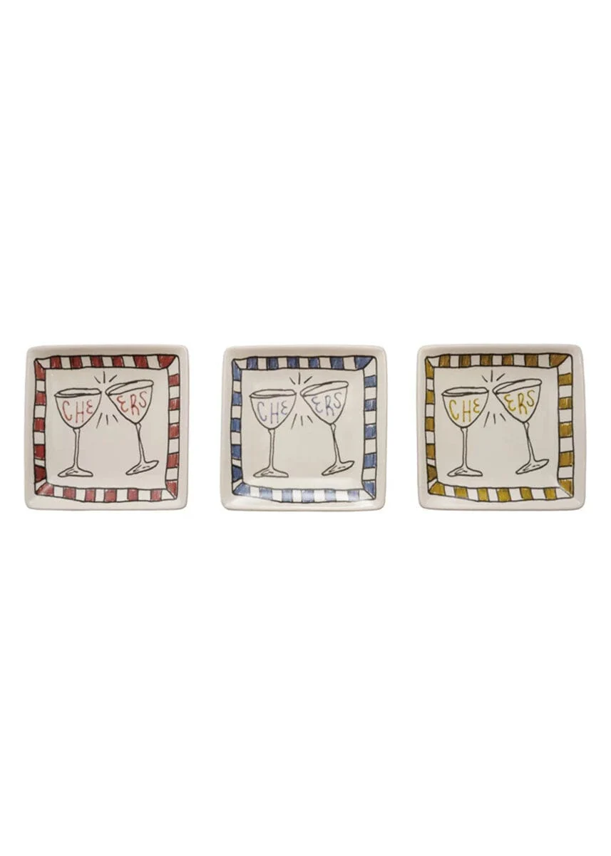 Cheers Stoneware Dish - Image 2