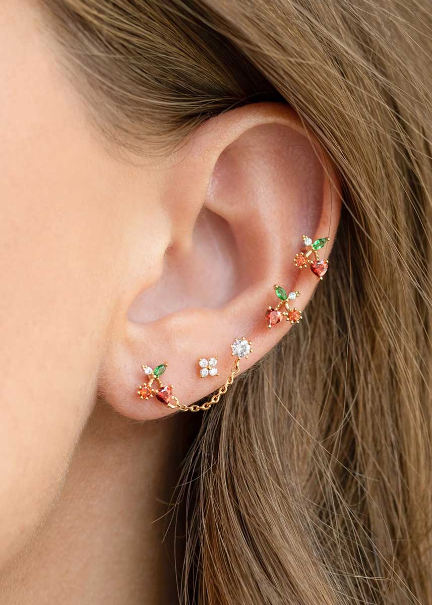 Cherry On Top Studs - Image 2
