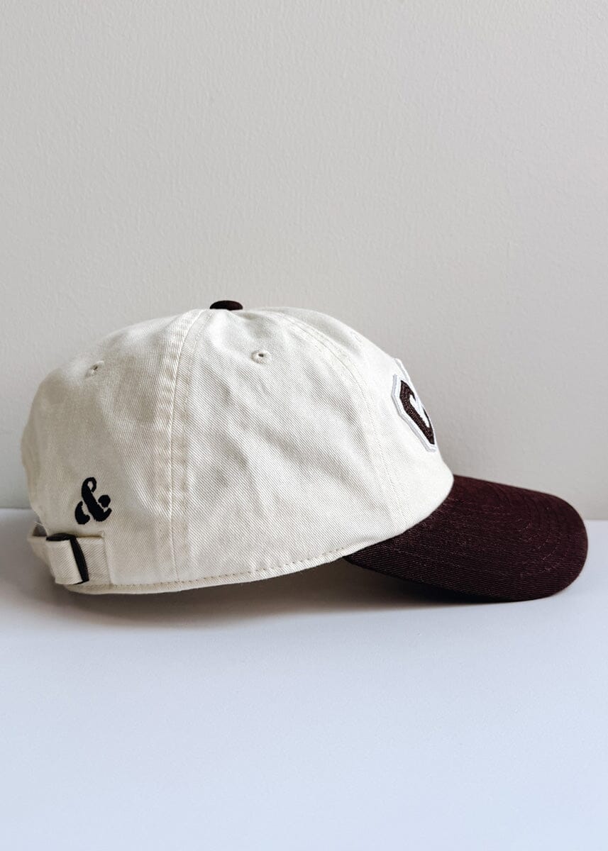 Chi 2-Tone Baseball Cap - Chocolate - Image 3