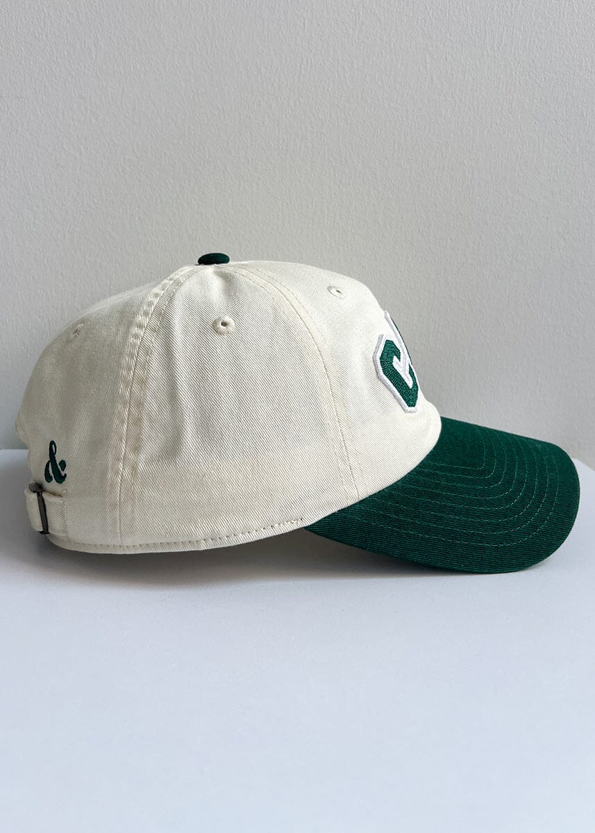 Chi 2-Tone Baseball Cap - Dark Green - Image 4