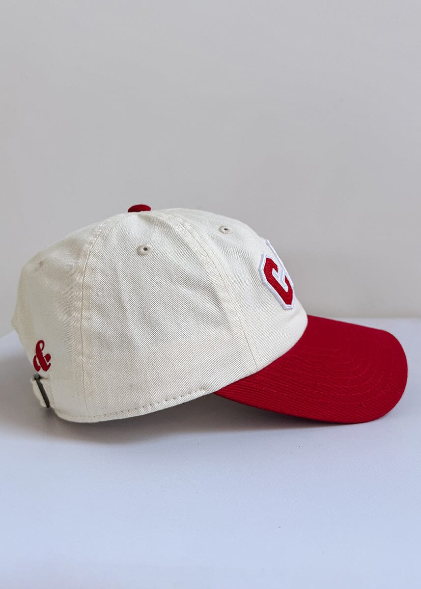 Chi 2-Tone Baseball Cap - Red - Image 3