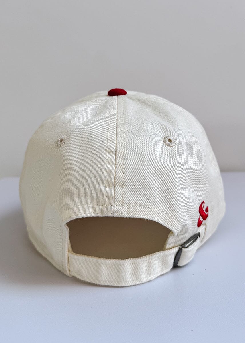 Chi 2-Tone Baseball Cap - Red - Image 4