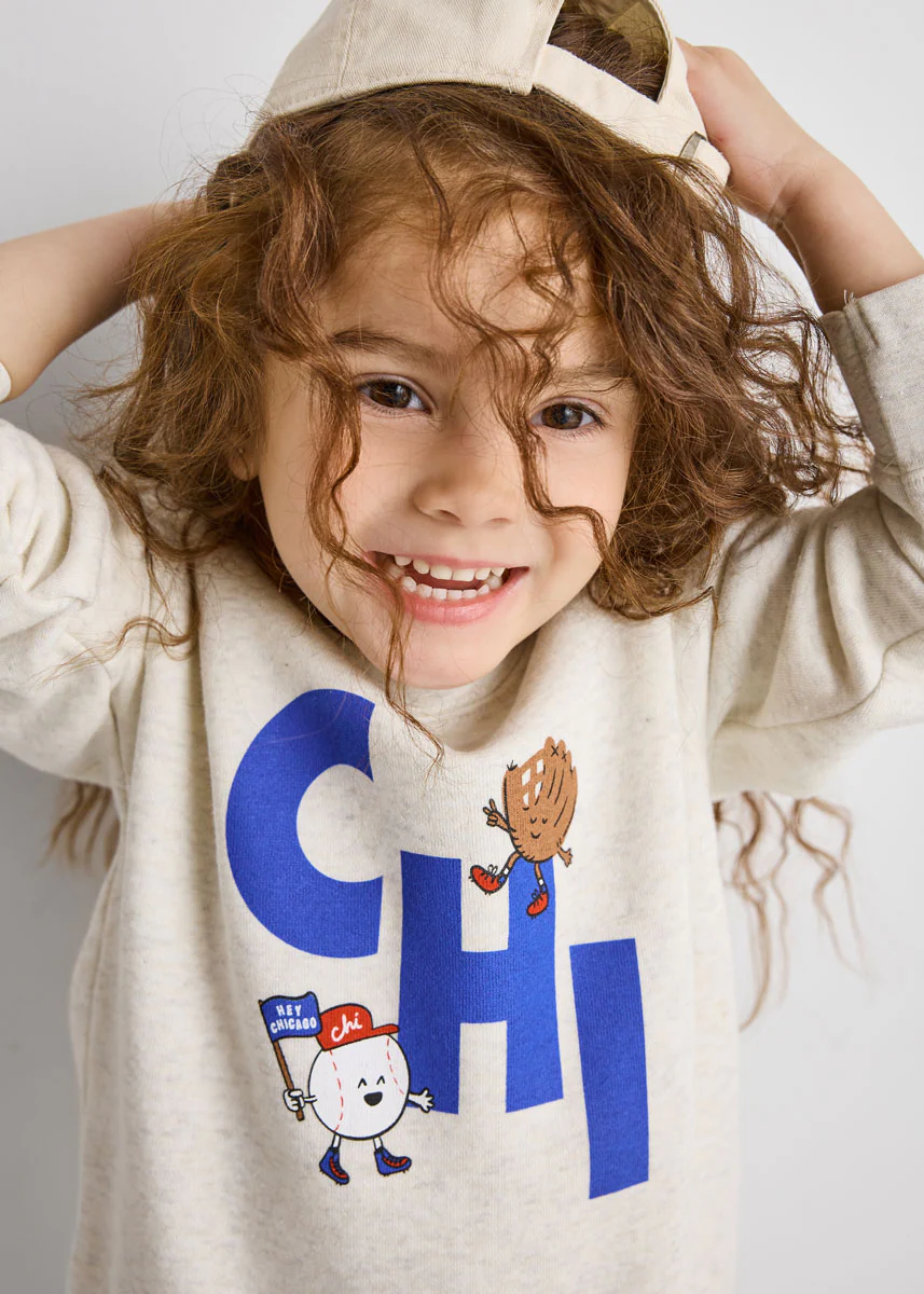 Chi Baseball Game Day Buddies Sweatshirt - Image 3