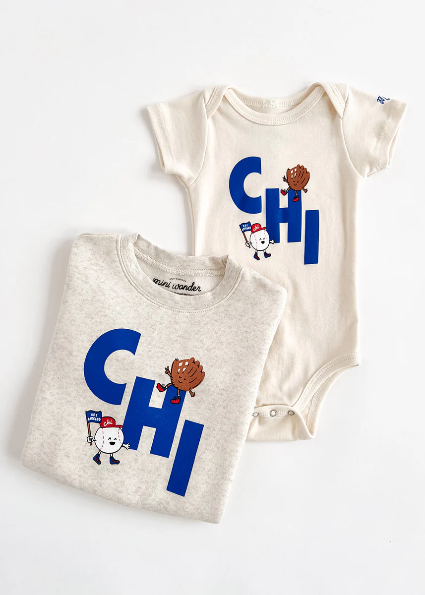 Chi Baseball Game Day Buddies Sweatshirt - Image 9