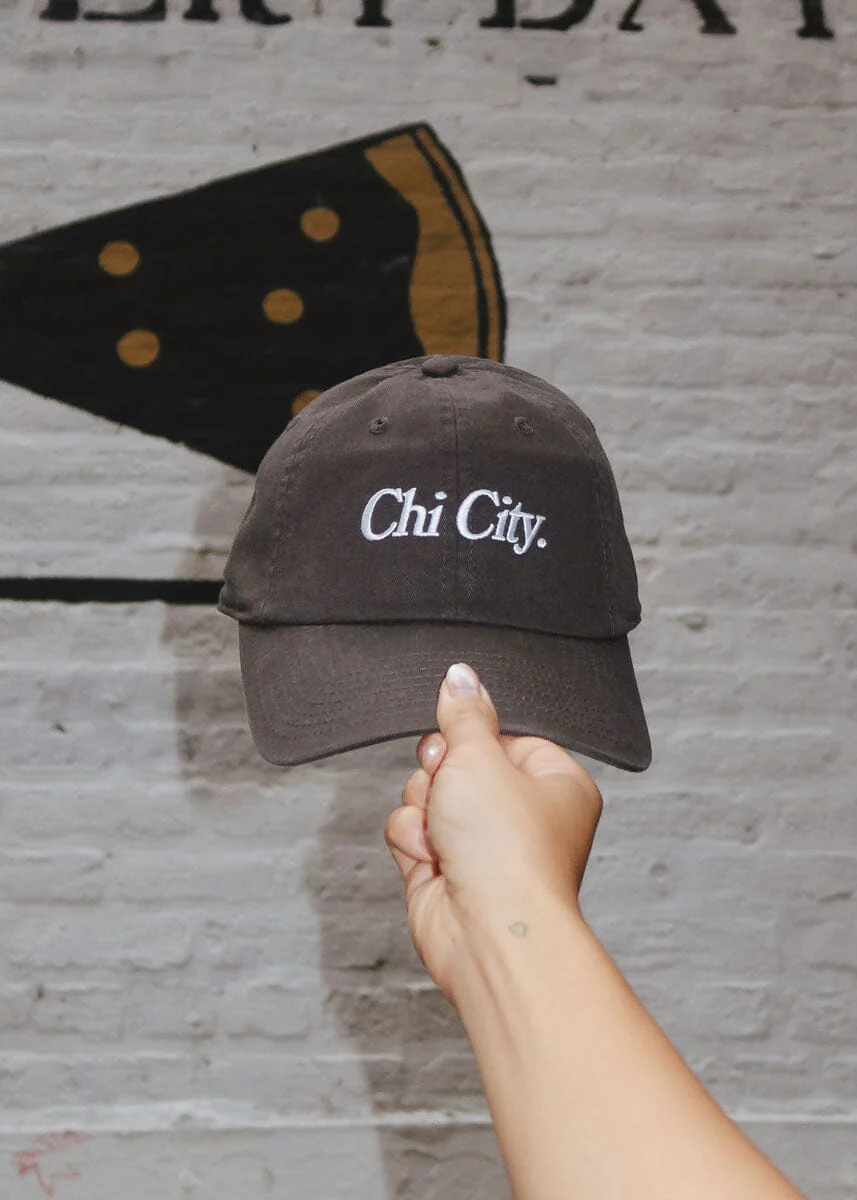 Chi City Dad Hat - Charcoal - Image 3