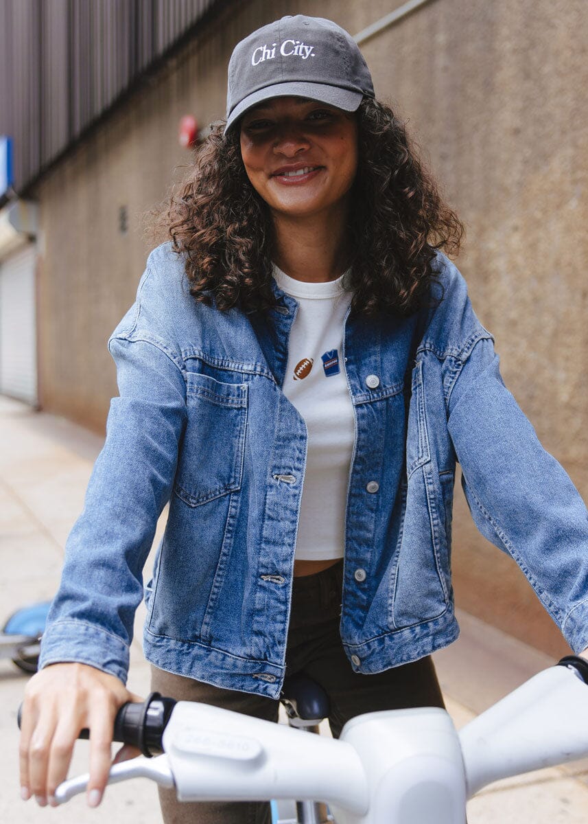 Chi City Dad Hat - Charcoal - Image 8