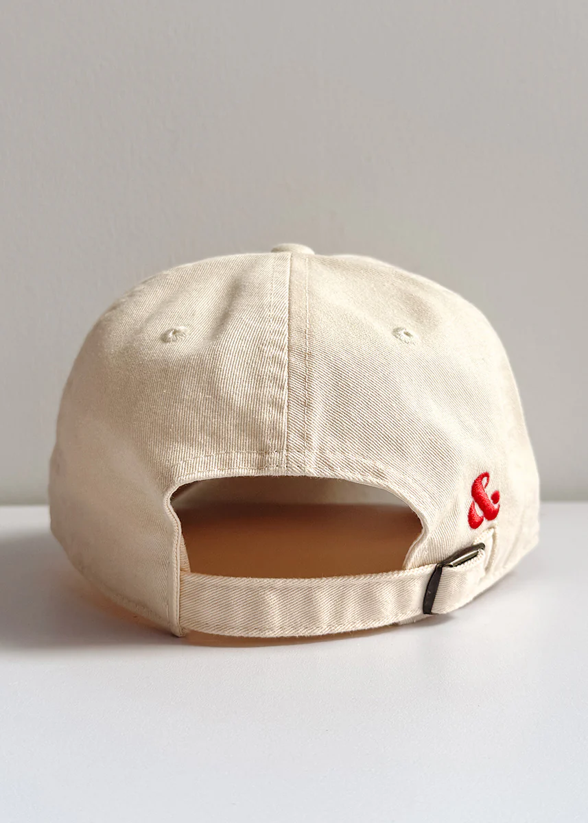 Chi Heart Dad Hat - Ivory - Image 4
