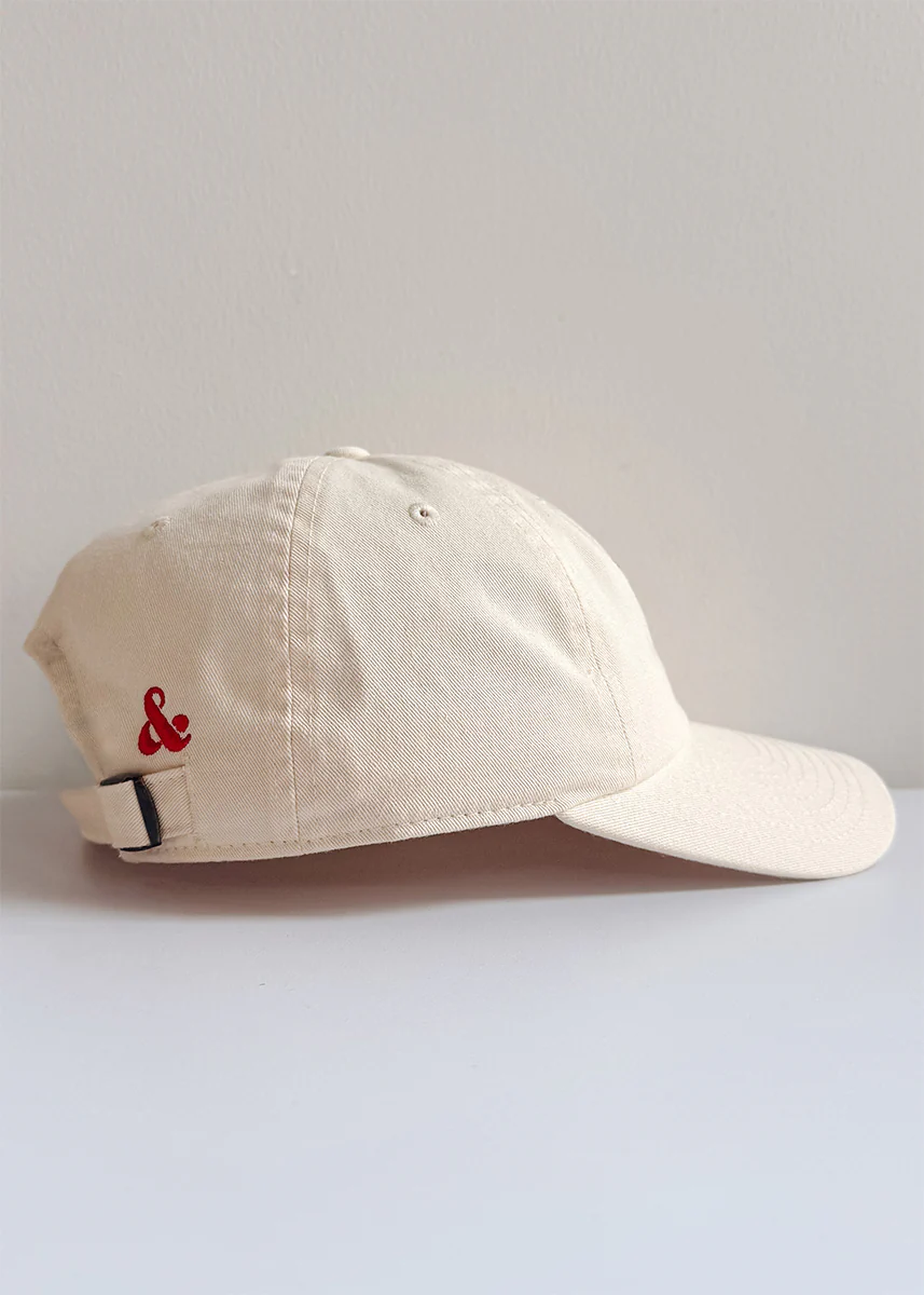 Chi Heart Dad Hat - Ivory - Image 7