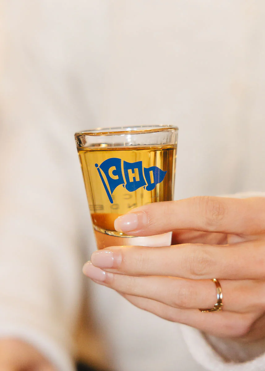 Chi Pennant Shot Glass - Image 4