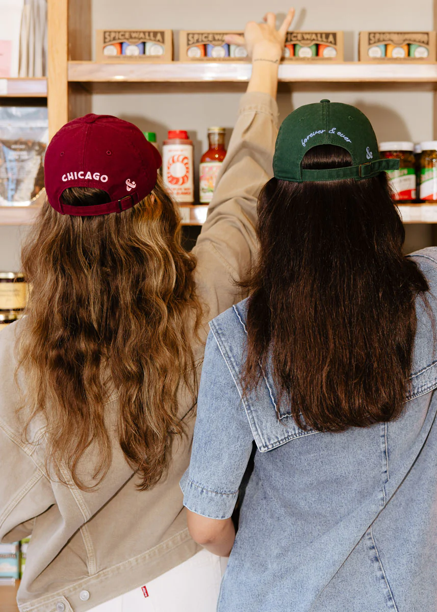 Chicago Arch Dad Hat - Green & Blue - Image 9