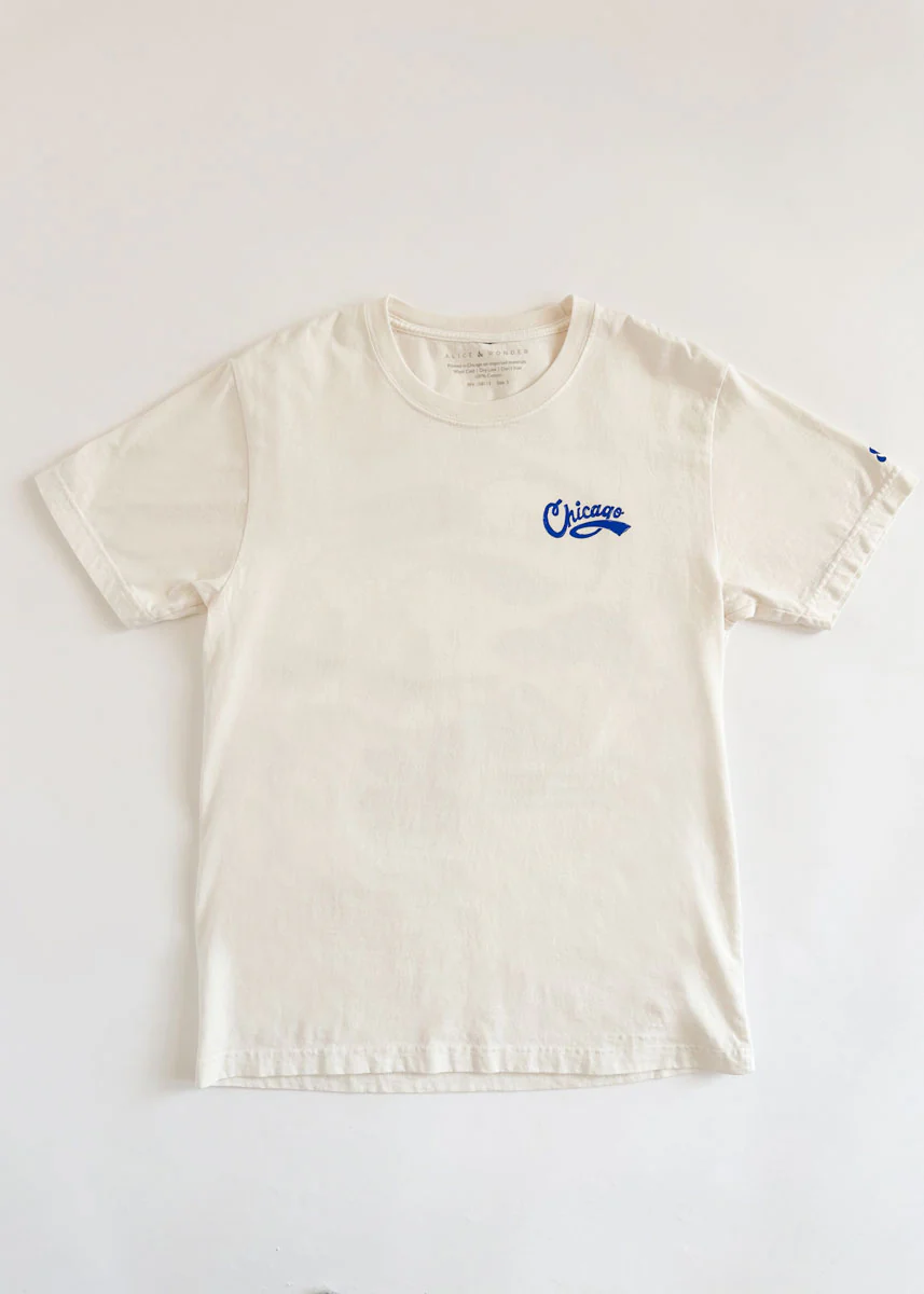 Chicago Baseball Patches Oversized Tee - Image 2