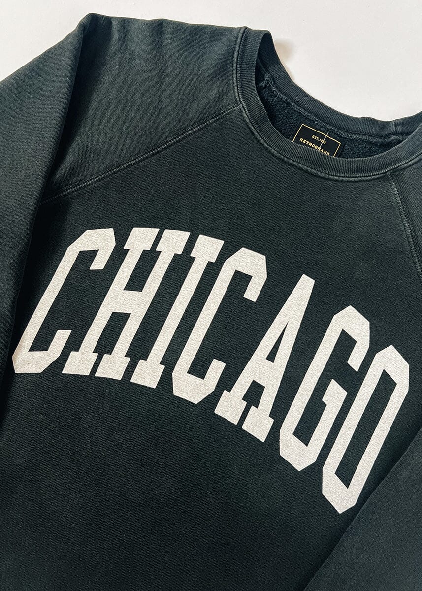 Chicago Classic Crew Sweatshirt - Vintage Black - Image 3