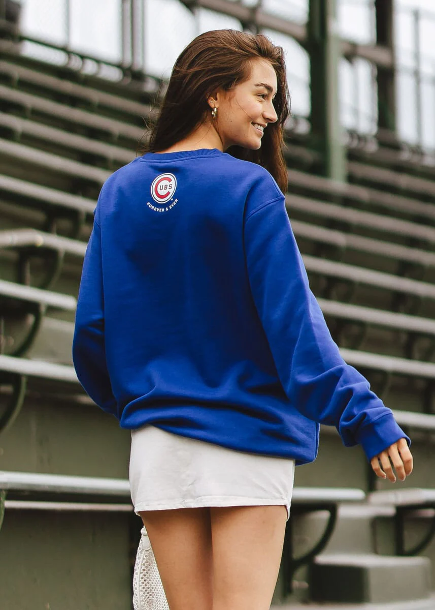 Chicago Cubbies Puff Sweatshirt - Image 4