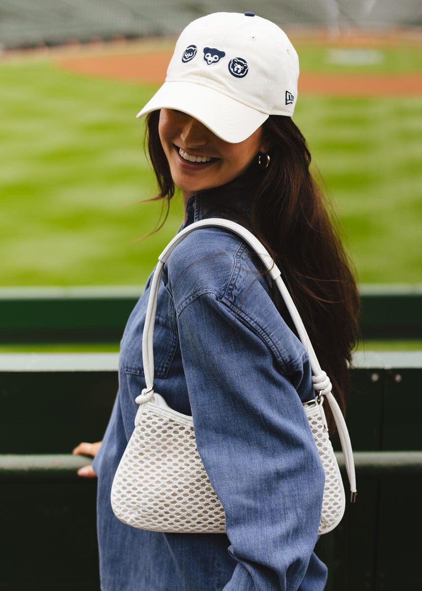 Chicago Cubs Bears Dad Hat - Ivory - Image 4