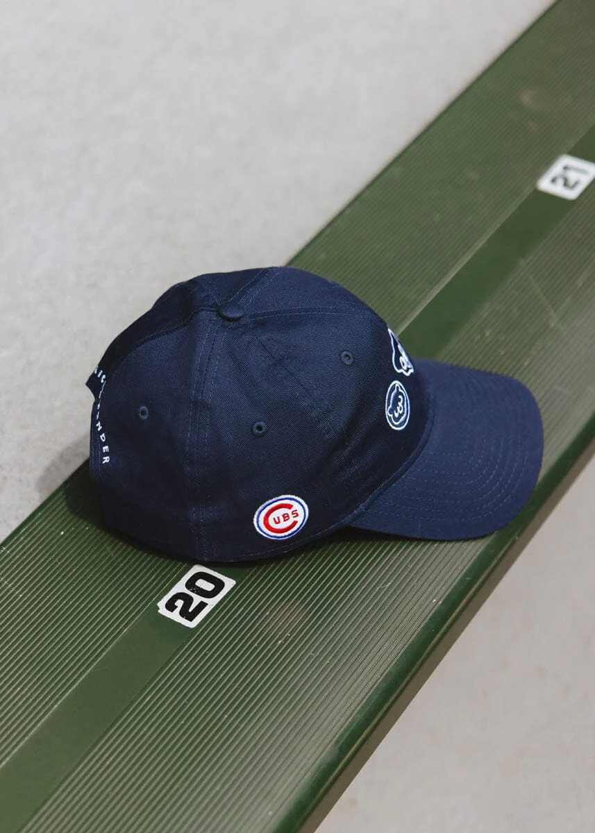 Chicago Cubs Bears Dad Hat - Navy - Image 5