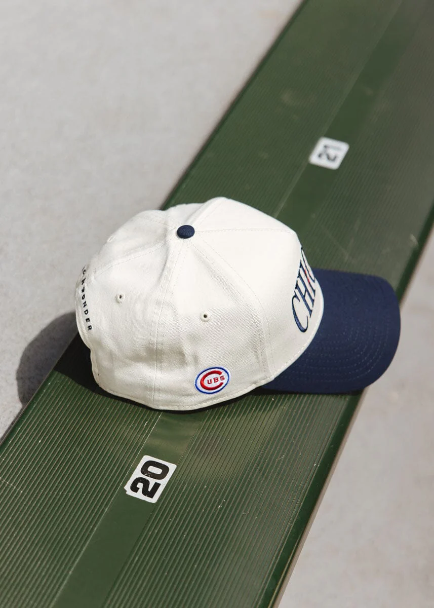 Chicago Cubs Forever Two-Tone Puff Hat - Navy - Image 6