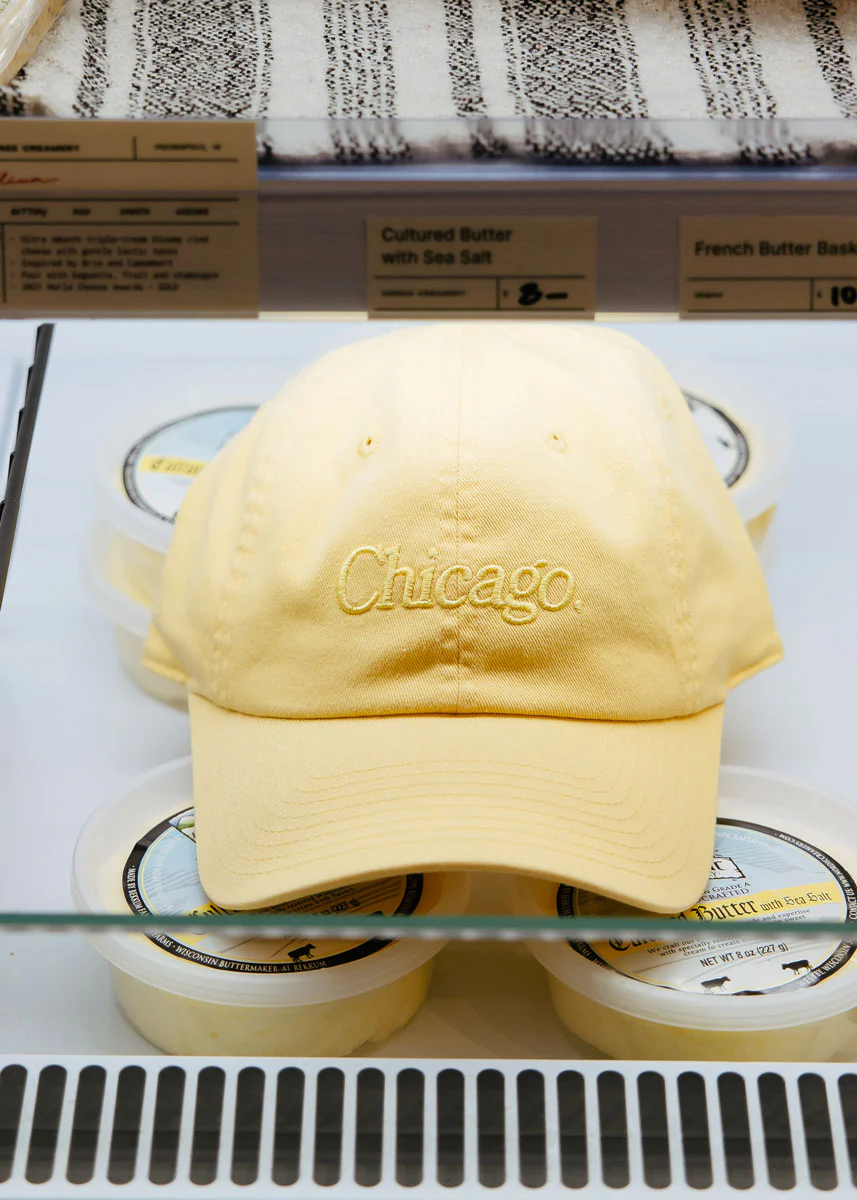 Chicago. Dad Hat - Butter - Image 3