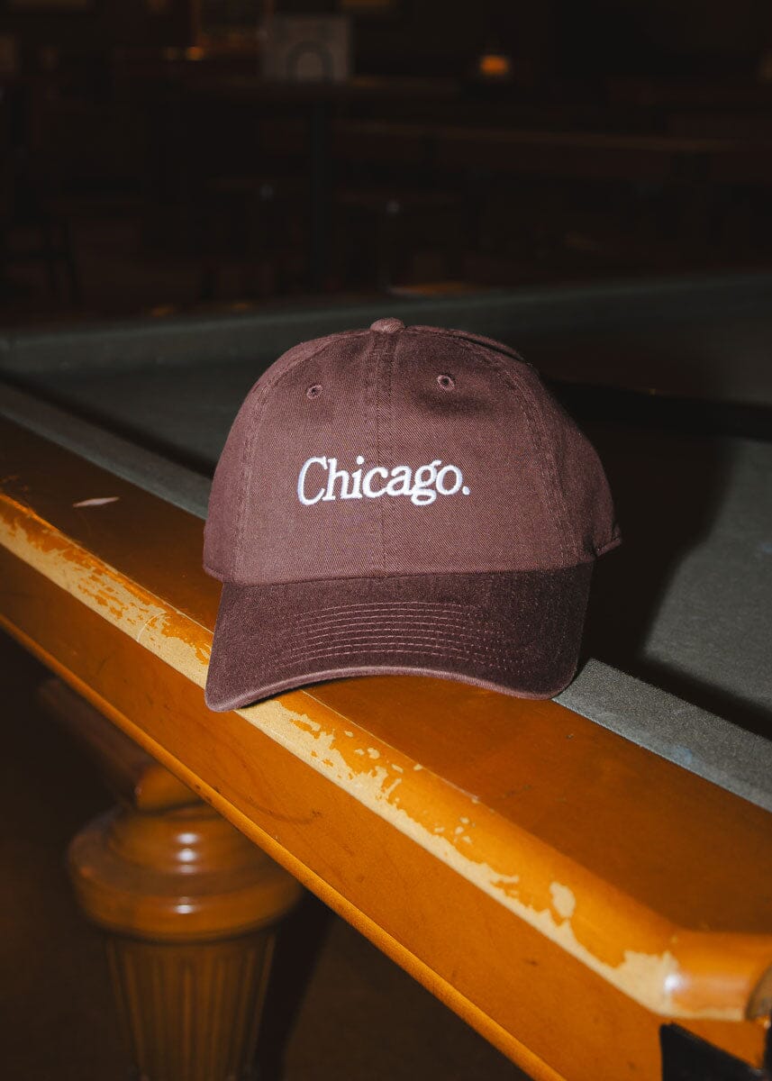Chicago. Dad Hat - Chocolate - Image 3