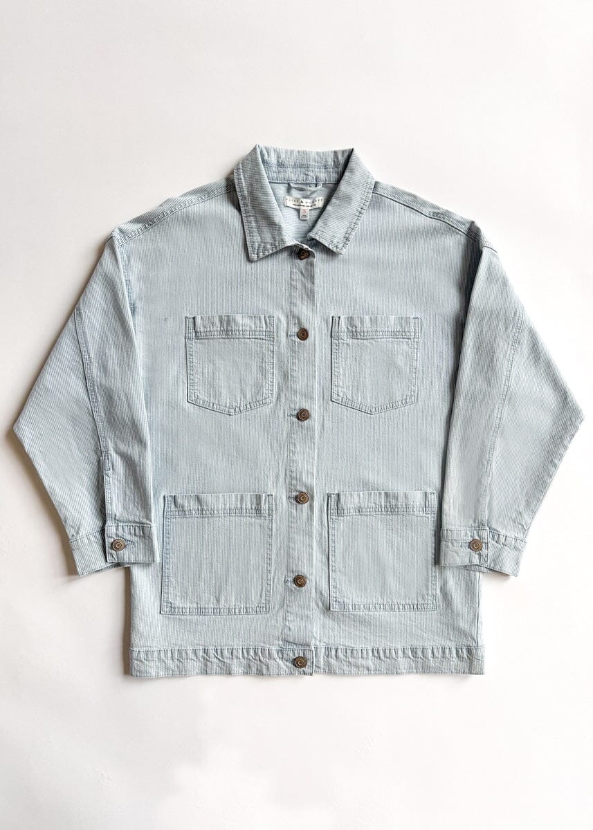 Chicago Denim Jacket - Blue White Pinstripe - Image 6