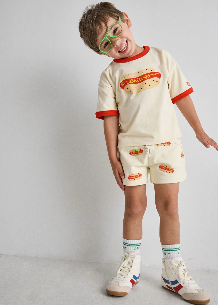 Chicago Dog Oversized Ringer Tee - Image 4