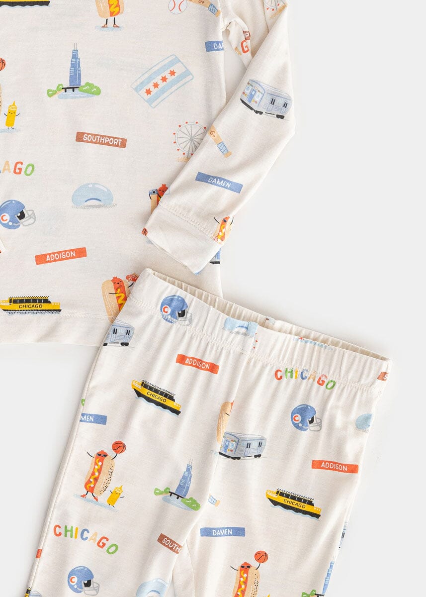 Chicago Field Trip Loungewear Set - L/S and Pants - Image 7