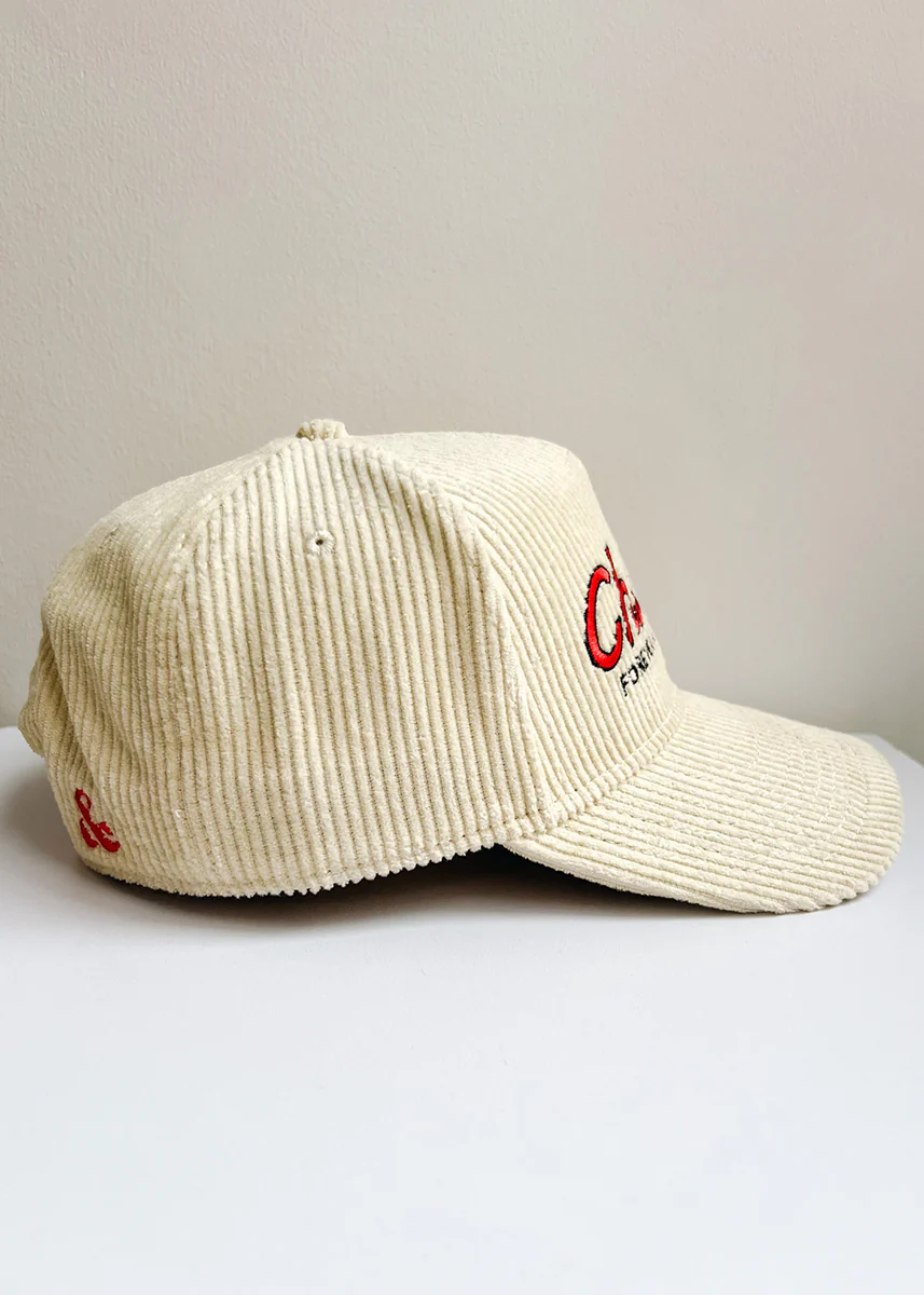 Chicago Forever Wide Whale Cord Hat - Blackhawks - Image 4