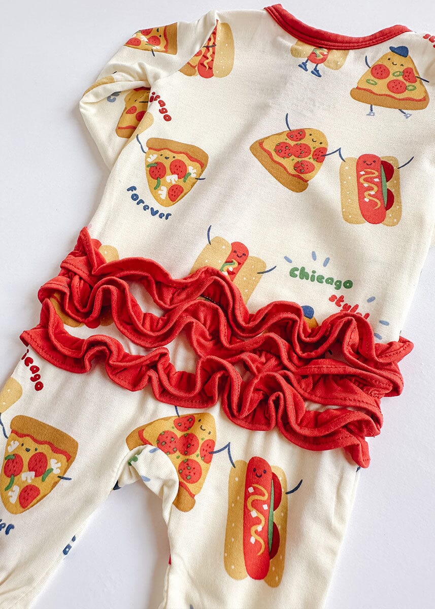 Chicago High Five Ruffle Footie - Image 7