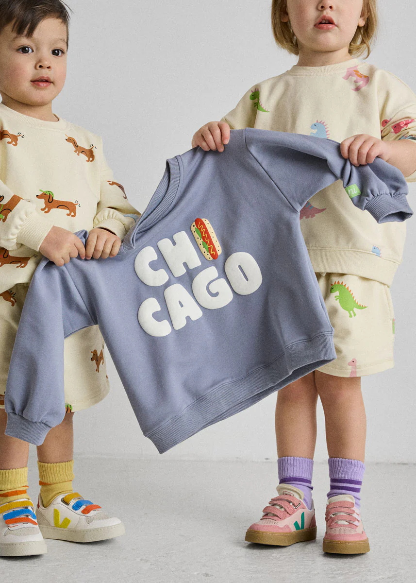 Chicago Hot Dog Terry Oversized Sweatsuit Set - Image 5