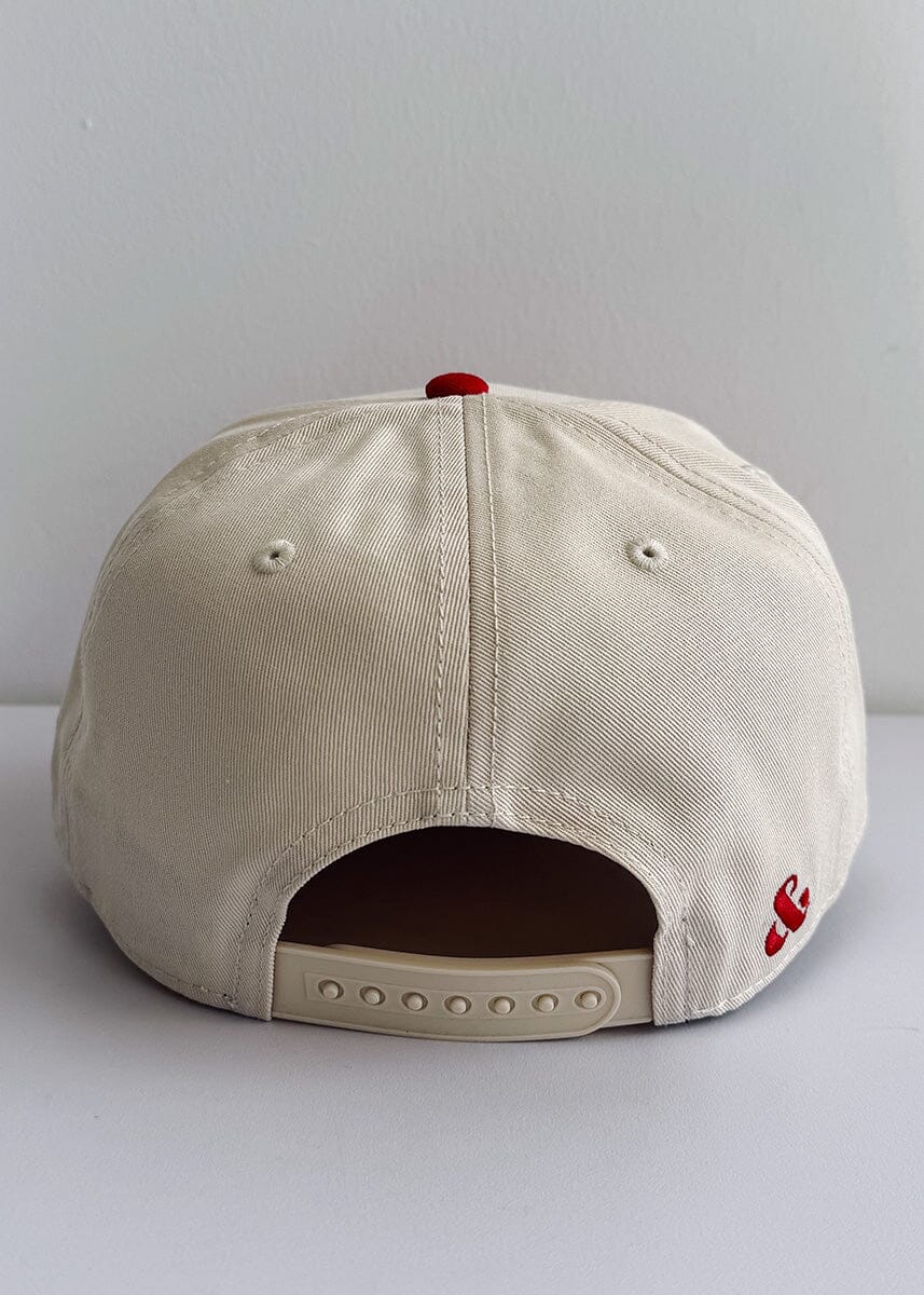 Chicago Puff Baseball Cap - Red - Image 4