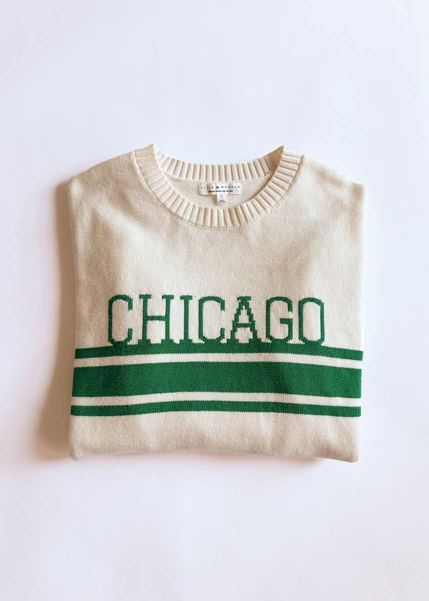 Chicago Stripe Stack Oversized Sweater - Image 6